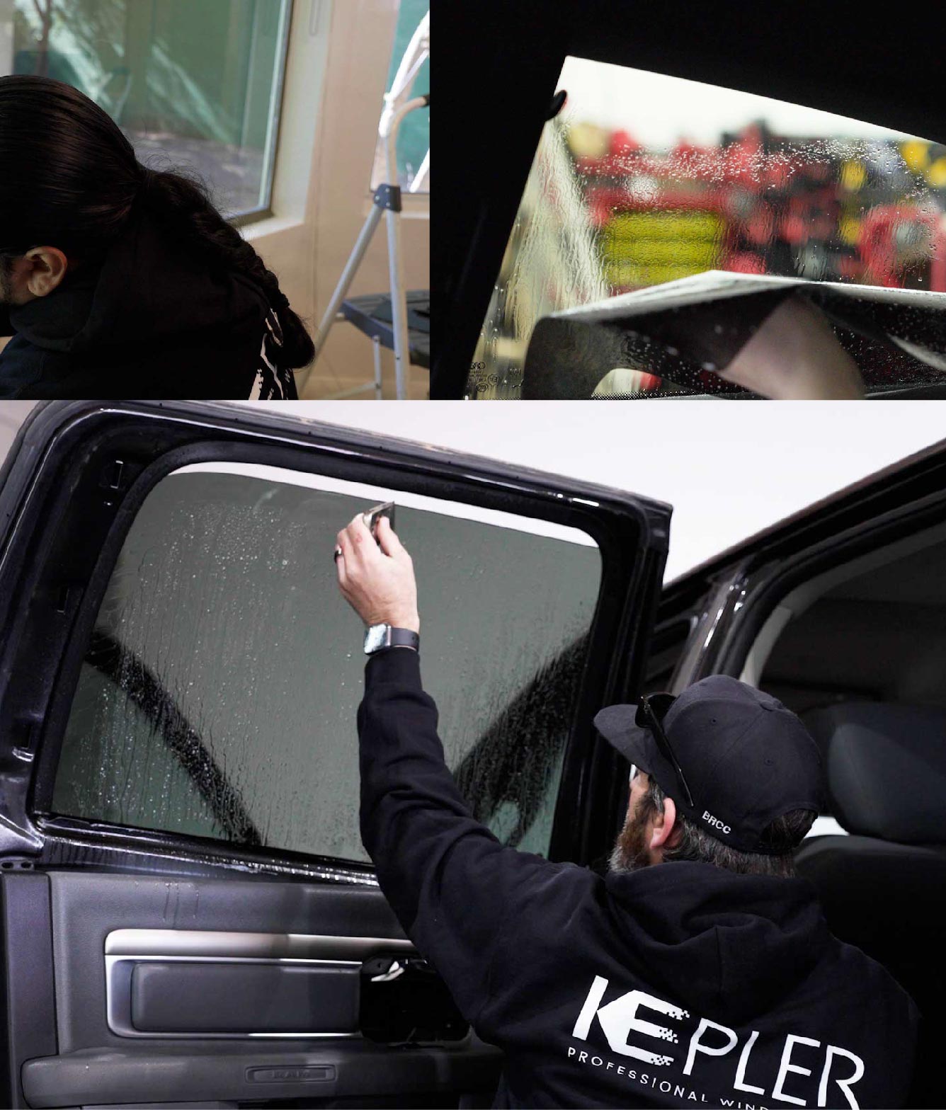 Kepler Window Tinting Specialists at Work in Laveen, Arizona