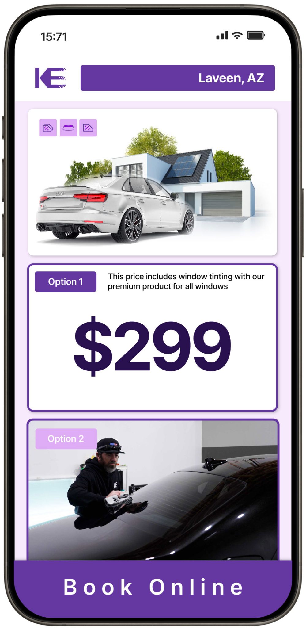 View Competitive Window Tinting Prices in Laveen, Arizona