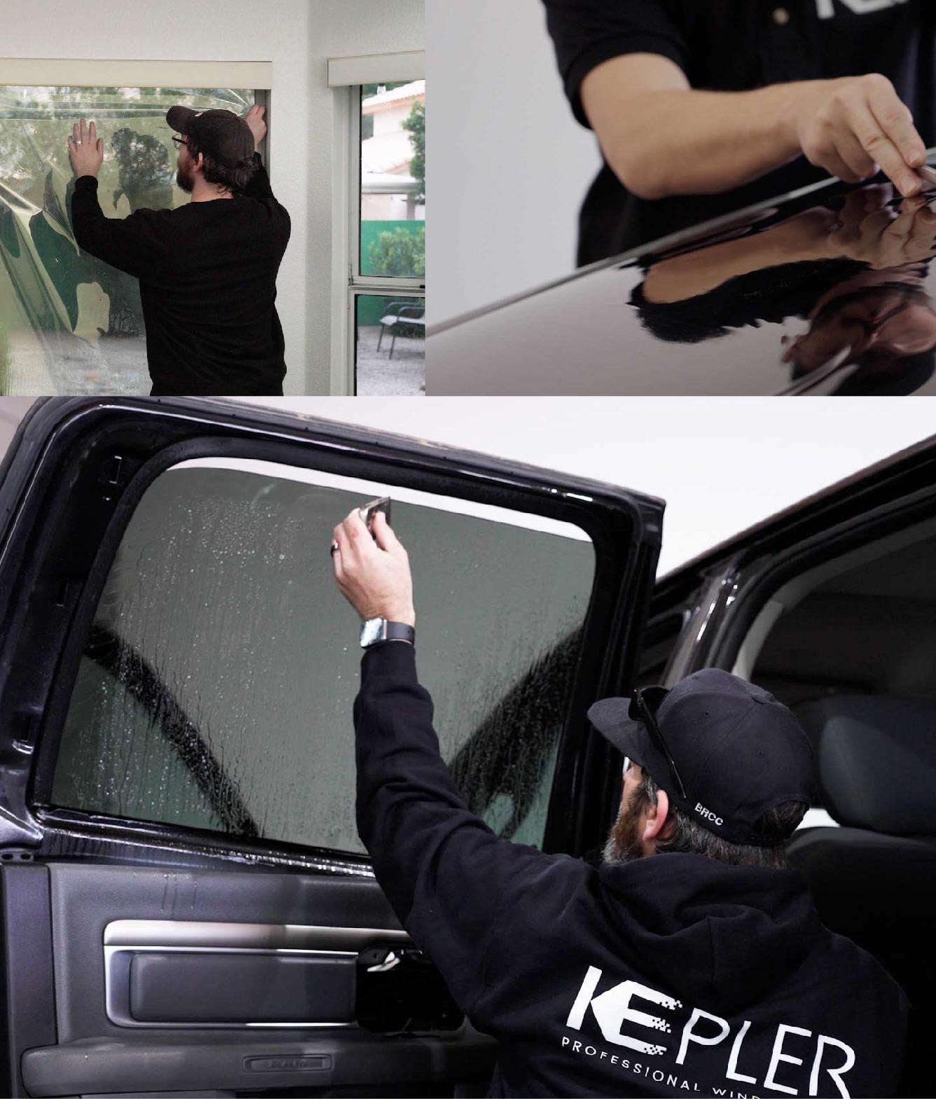 Kepler Window Tinting Specialists at Work in Peoria, Arizona
