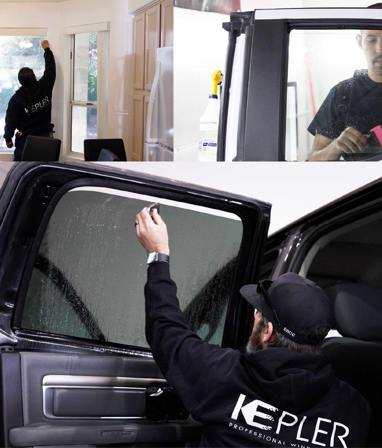 Kepler Window Tinting Specialists at Work in Somerton, Arizona