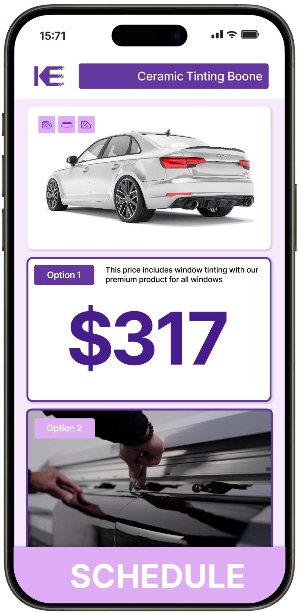 View Competitive Ceramic Window Tinting Prices in Boone, North Carolina