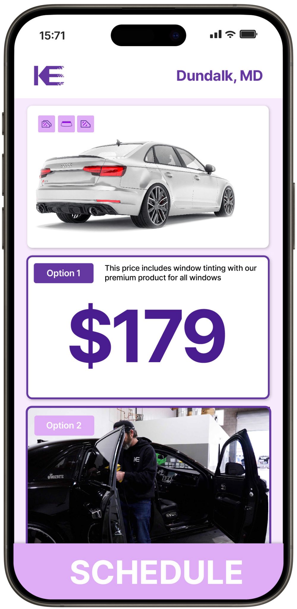 View Reasonable Car Window Tinting Rates in Dundalk, Maryland