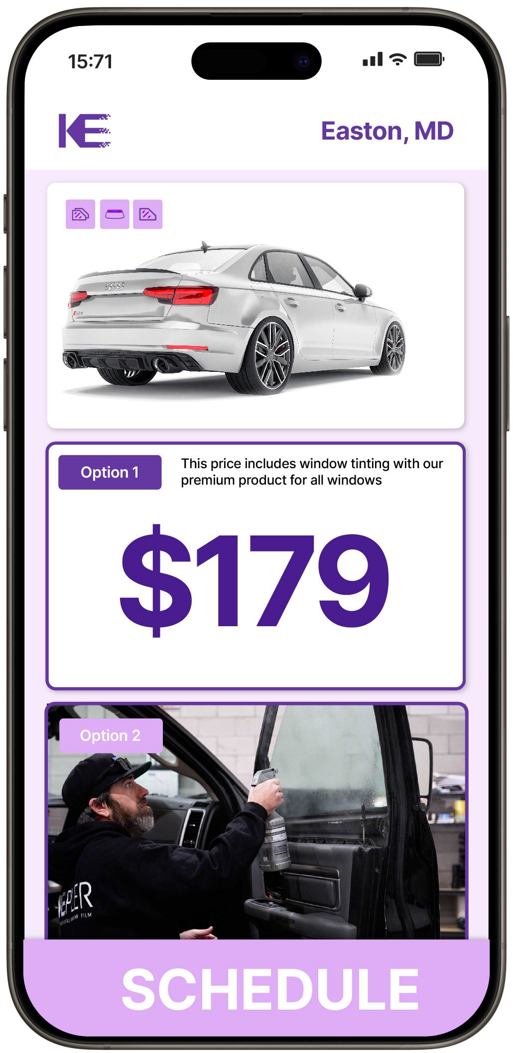 Car Window Tinting Easton | Professional Tinting from $139