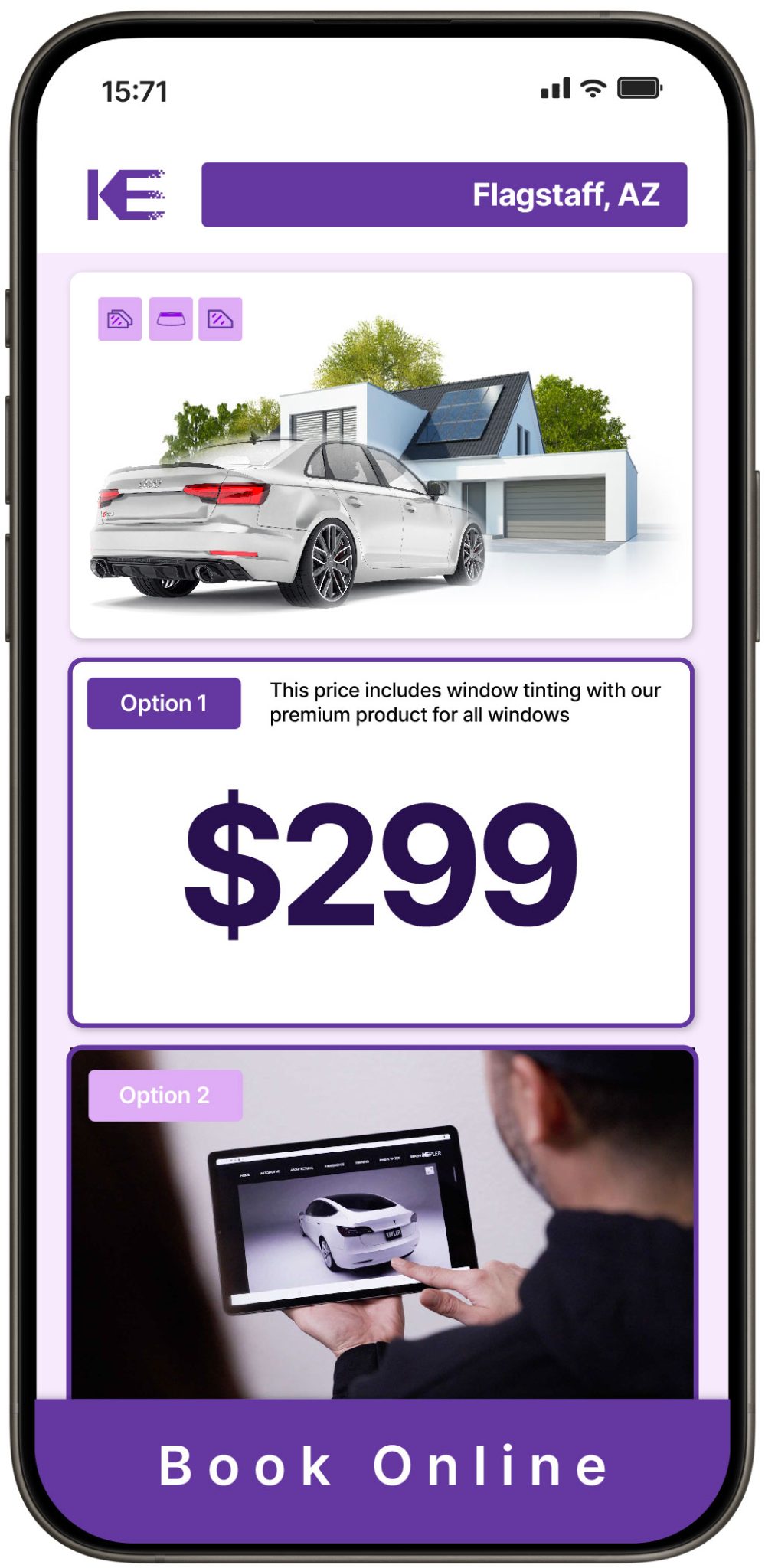 View Competitive Window Tinting Prices in Flagstaff, Arizona