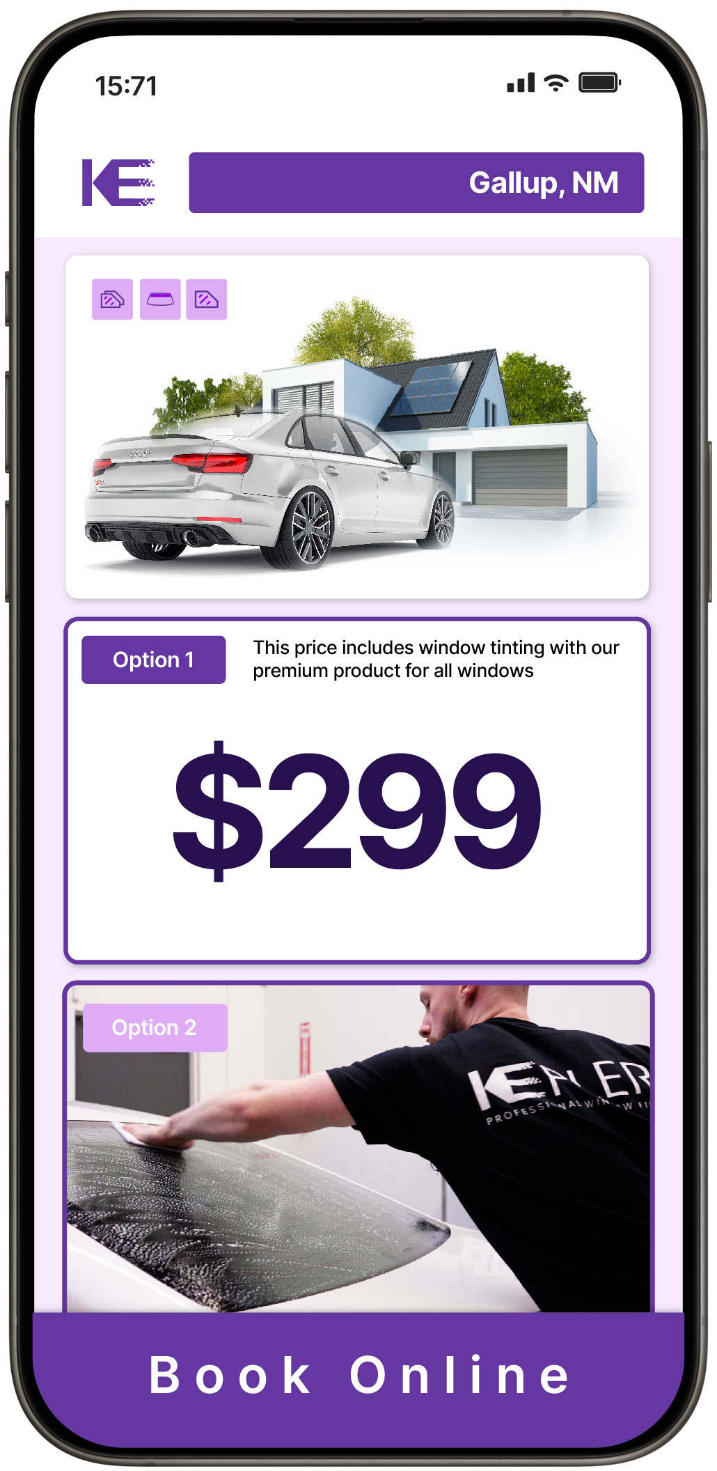 View Reasonable Tesla Window Tinting Prices in Sunland Park, New Mexico