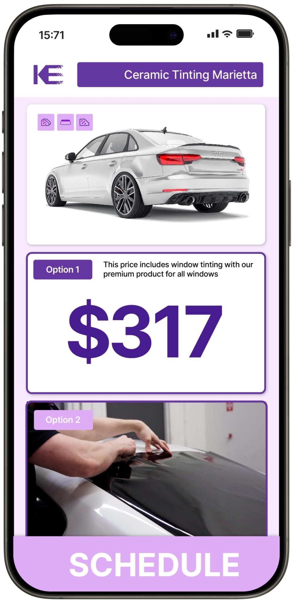 View Affordable Ceramic Window Tinting Prices in Marietta, Georgia