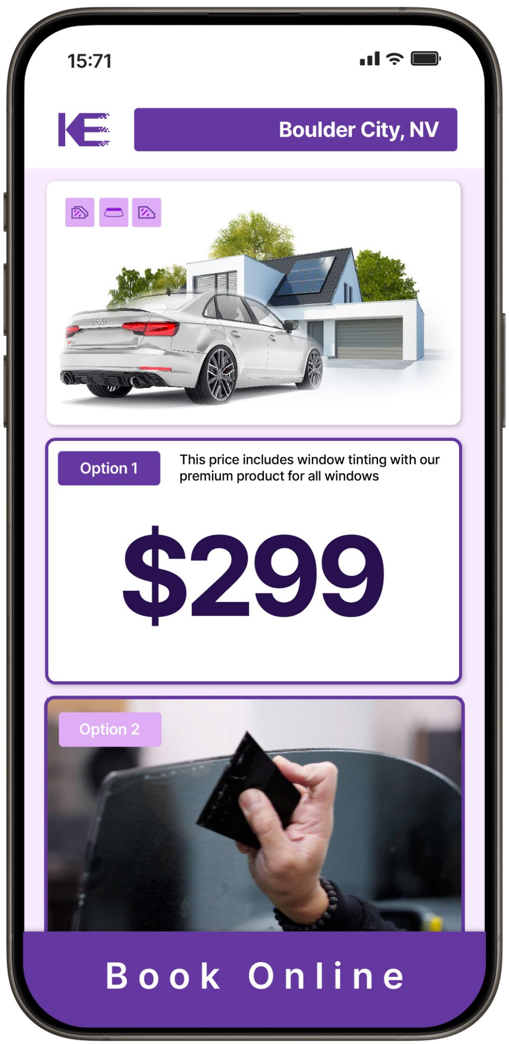 View Competitive Window Tinting Prices in Boulder City, Nevada