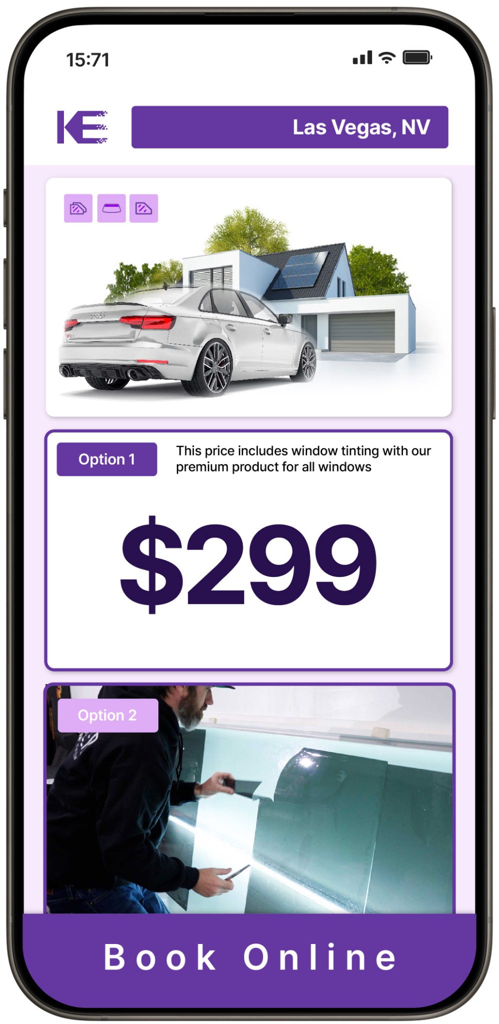 View Competitive Window Tinting Prices in Las Vegas, Nevada