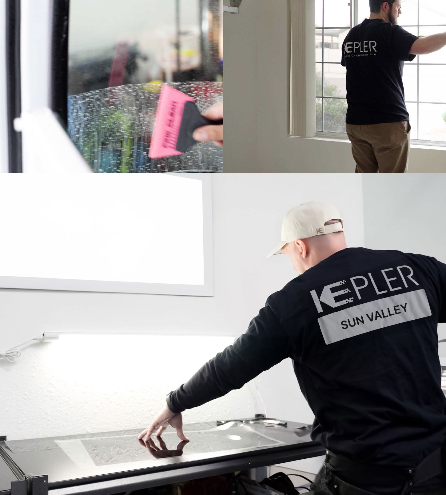 Window Tinting Specialist Cutting Film in Sun Valley, Nevada