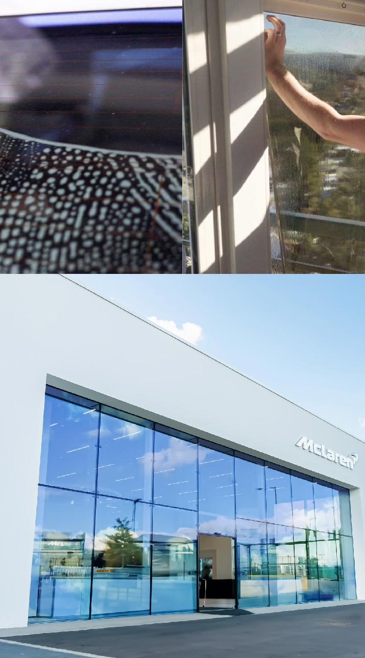 Kepler Automotive Shop Front Tinted with Window Film in Bell Gardens, California