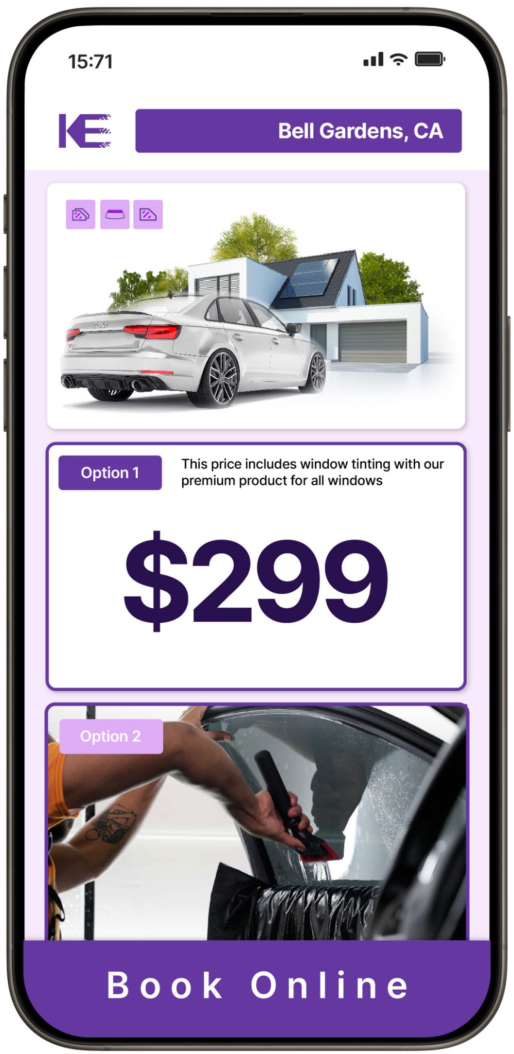 View Competitive Window Tinting Prices in Bell Gardens, California