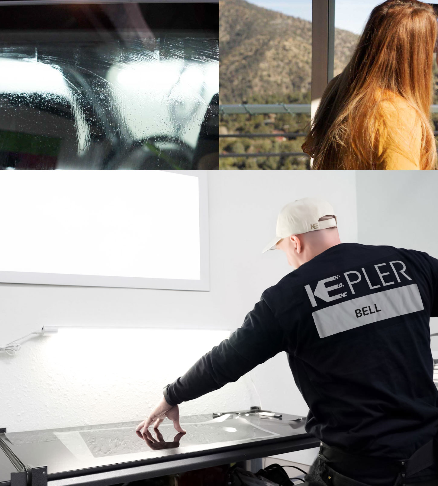 Window Tinting Specialist Cutting Film in Bell, California