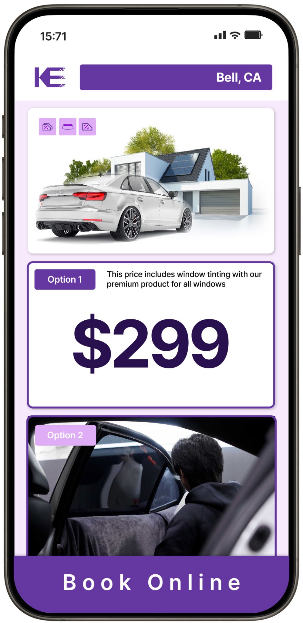 View Competitive Window Tinting Prices in Bell, California