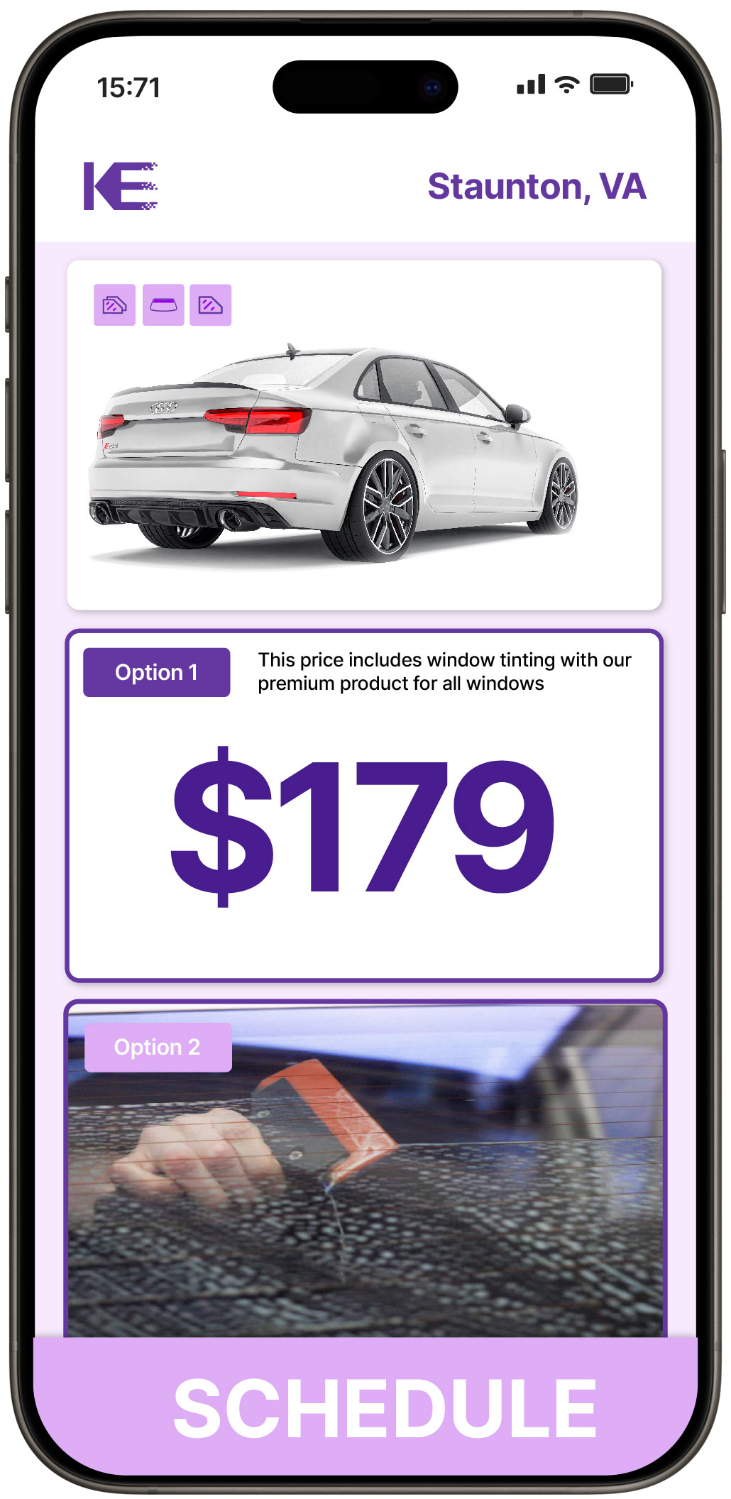 View Reasonable Car Window Tinting Prices in Staunton, Virginia