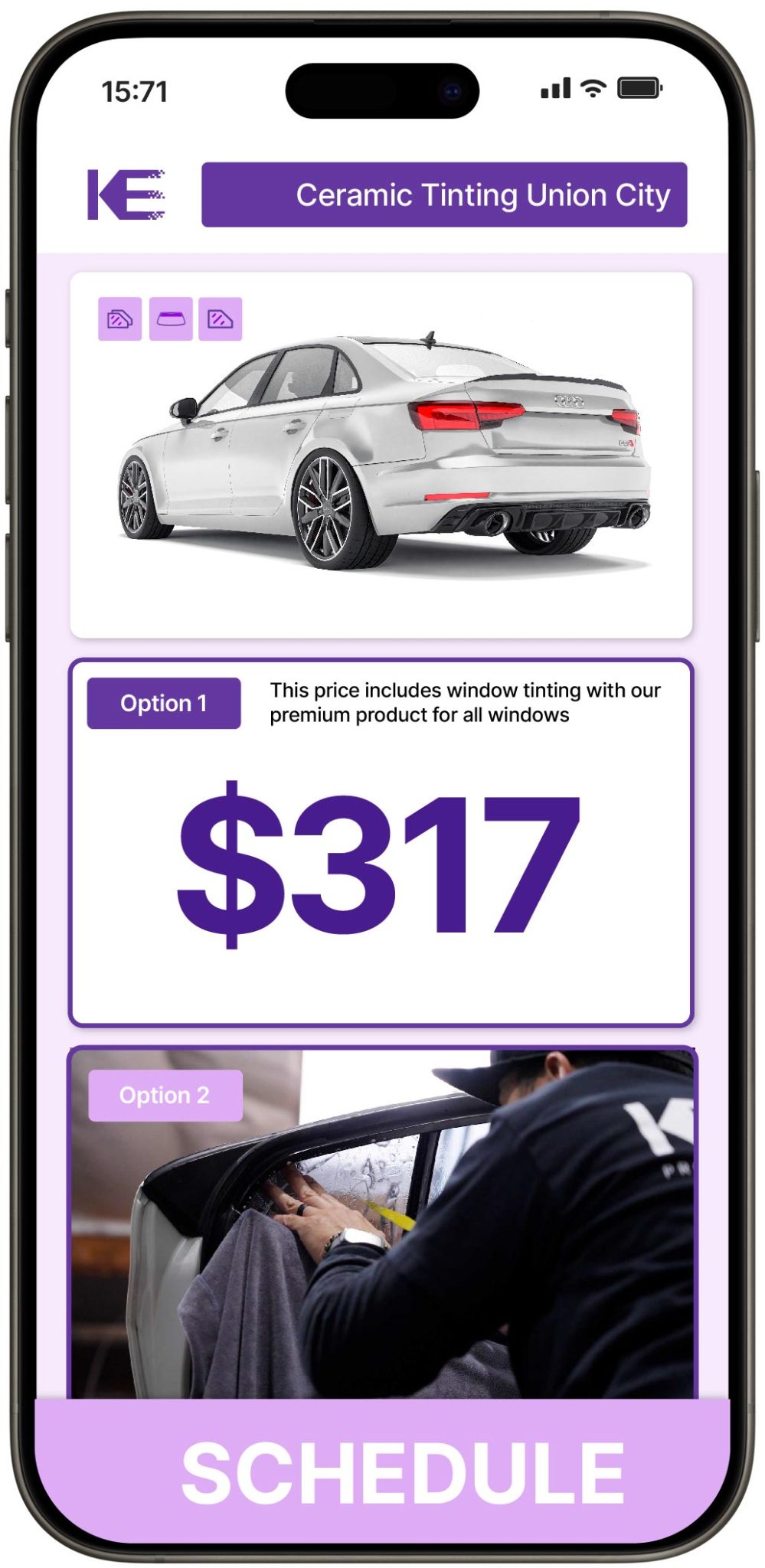 View Competitive Ceramic Window Tinting Prices in Union City, Georgia
