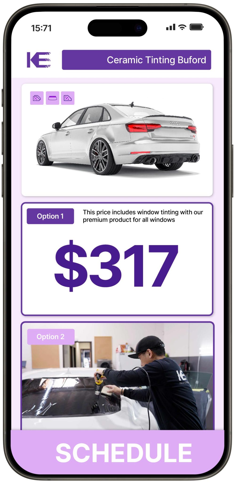 View Competitive Ceramic Window Tinting Prices in Buford, Georgia
