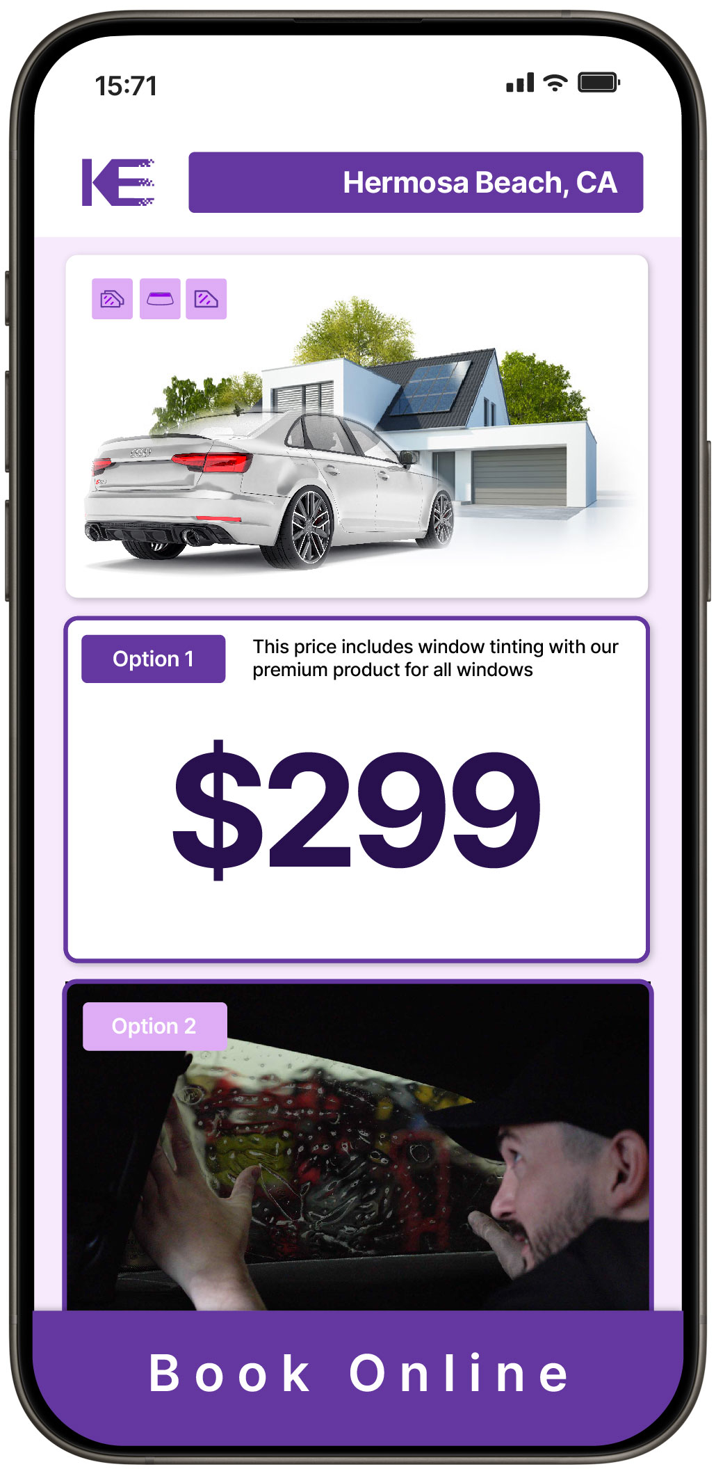 View Competitive Tesla Window Tinting Prices in Lomita, California