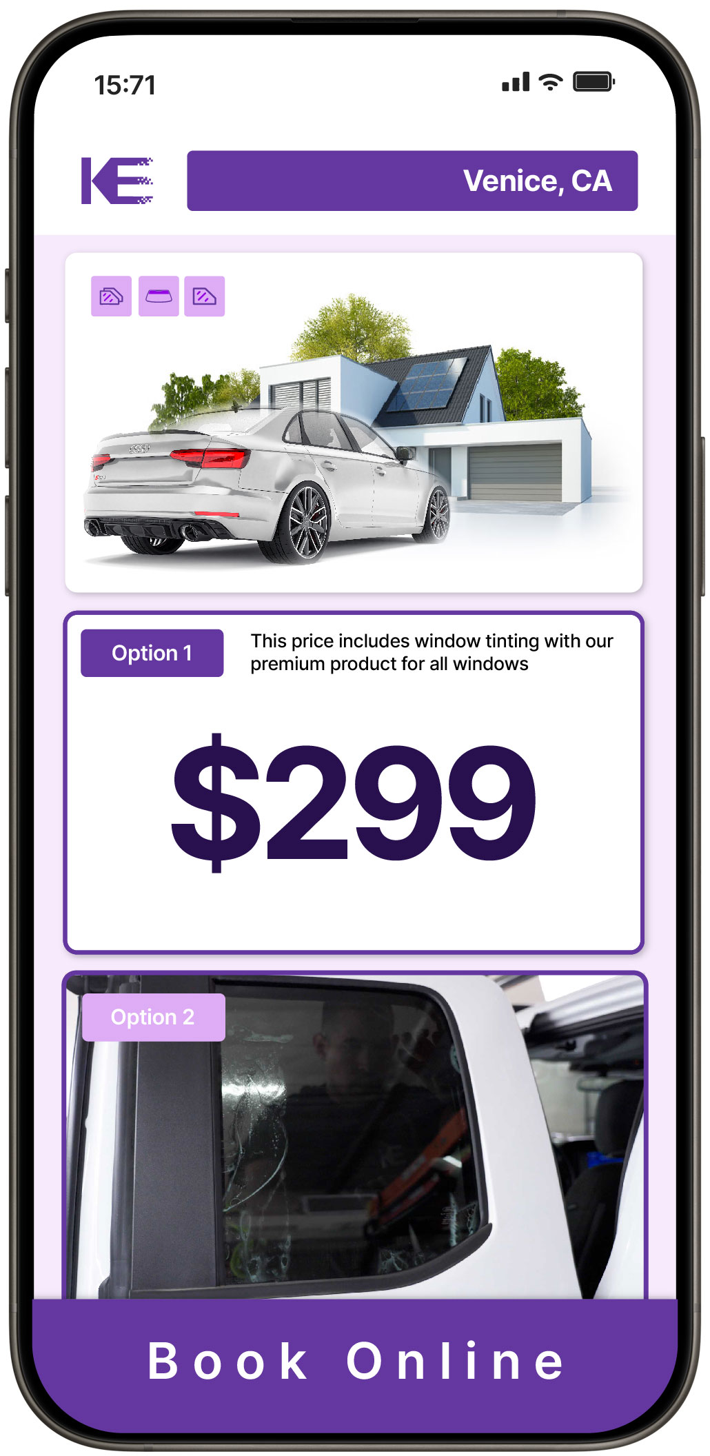 View Reasonable Tesla Window Tinting Costs in Calabasas, California
