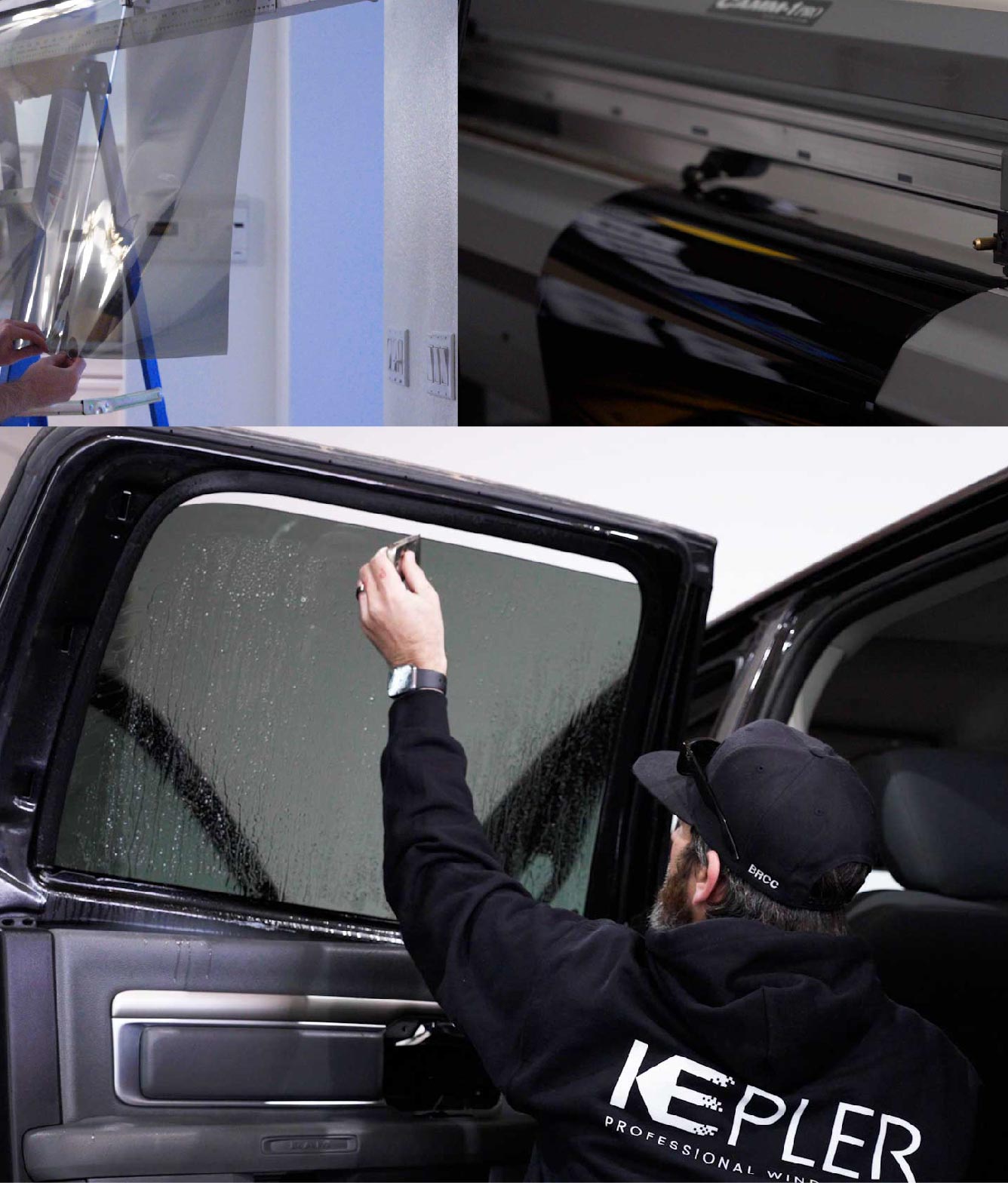 Kepler Window Tinting Specialists at Work in Santa Monica, California