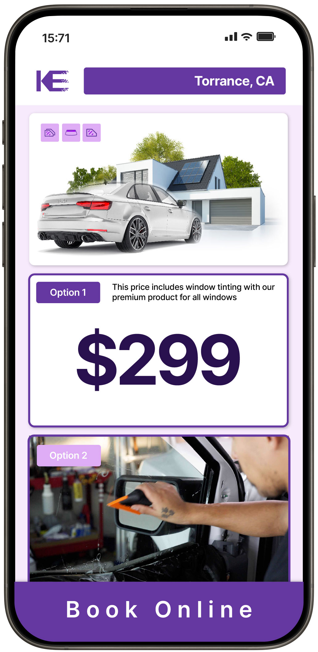 View Reasonable Tesla Window Tinting Costs in Chatsworth, California