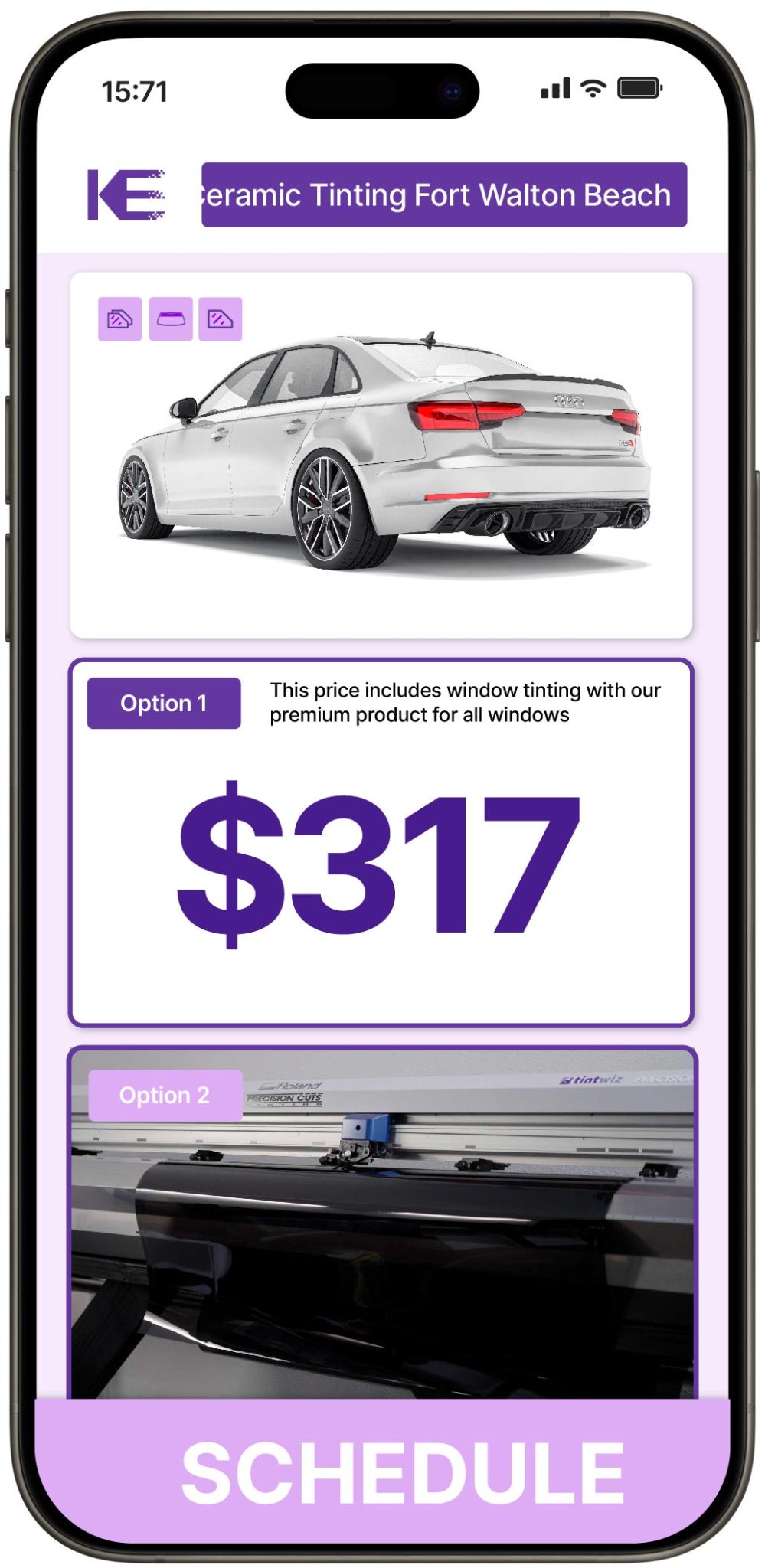 View Competitive Ceramic Window Tinting Prices in Fort Walton Beach, Florida