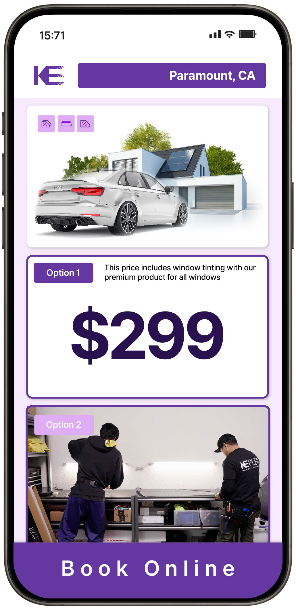View Reasonable Tesla Window Tinting Costs in Pomona, California