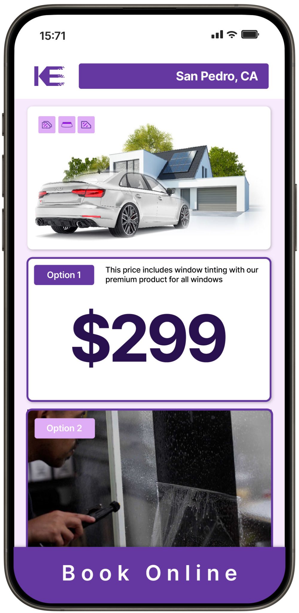 View Competitive Window Tinting Prices in San Pedro, California