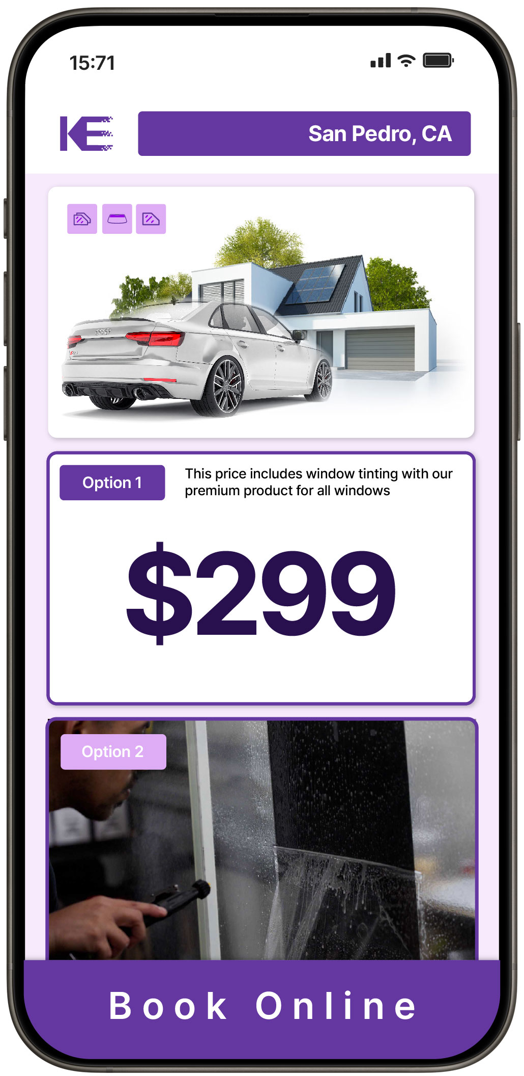 View Reasonable Tesla Window Tinting Rates in San Dimas, California
