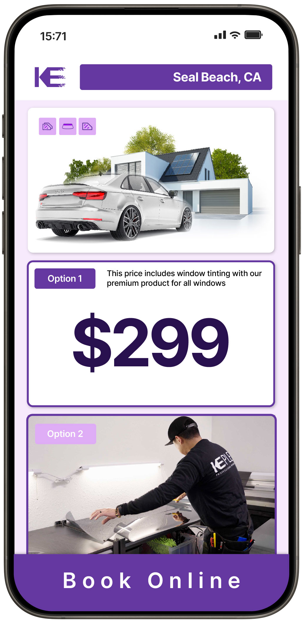 View Reasonable Tesla Window Tinting Prices in Imperial Beach, California