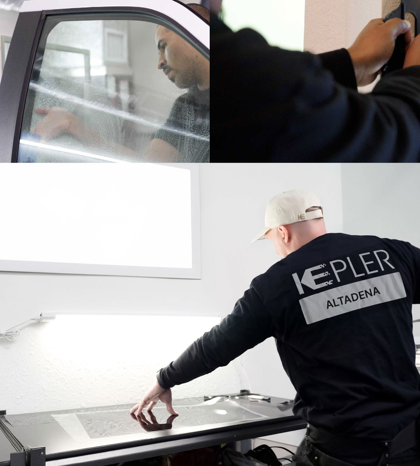Window Tinting Specialist Cutting Film in Altadena, California