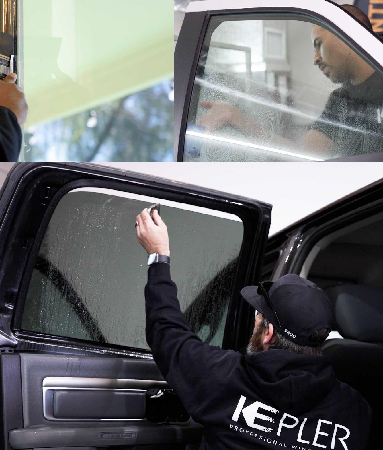 Kepler Window Tinting Specialists at Work in Altadena, California