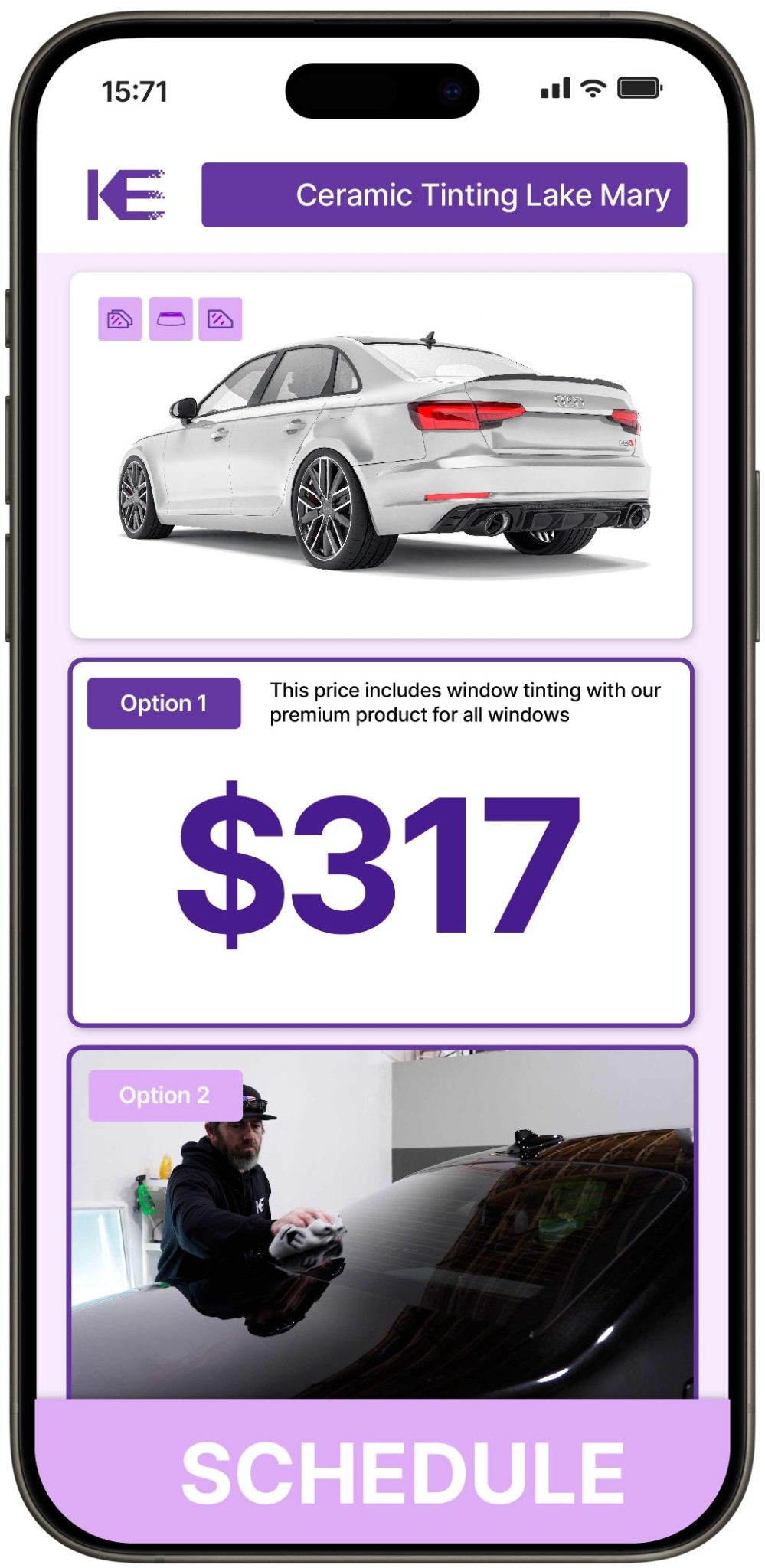 View Competitive Ceramic Window Tinting Prices in Lake Mary, Florida