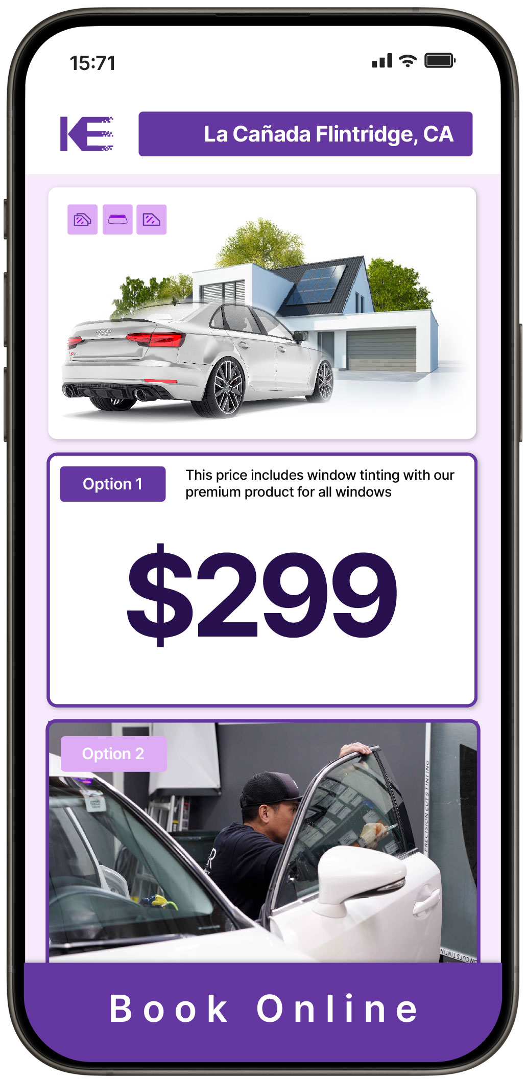 View Affordable Tesla Window Tinting Rates in Coronado, California