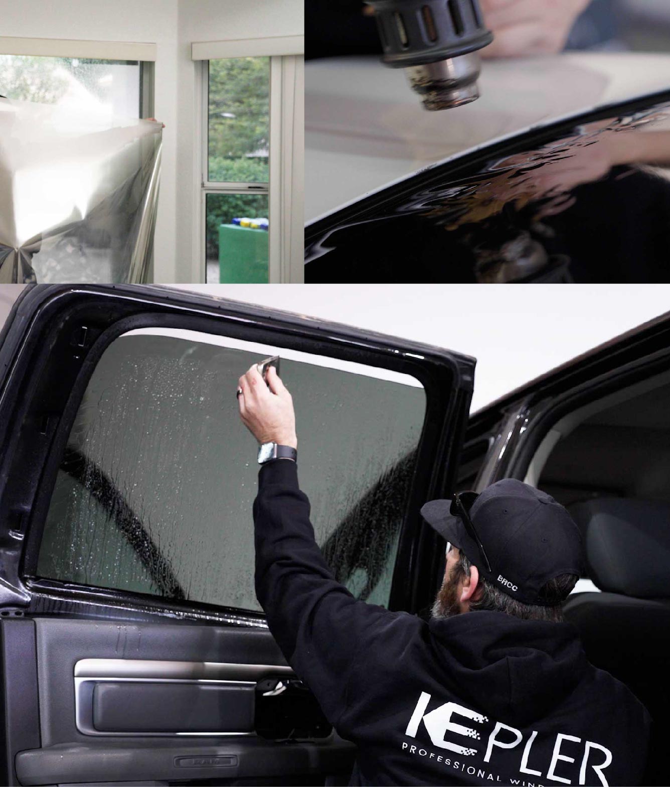 Kepler Window Tinting Specialists at Work in South Pasadena, California