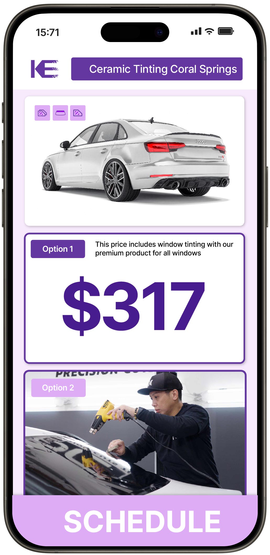 Ceramic Window Tinting Coral Springs | Professional Tinting from $249