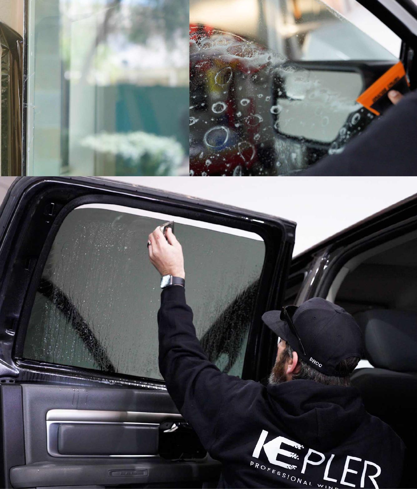 Kepler Window Tinting Specialists at Work in Canoga Park, California