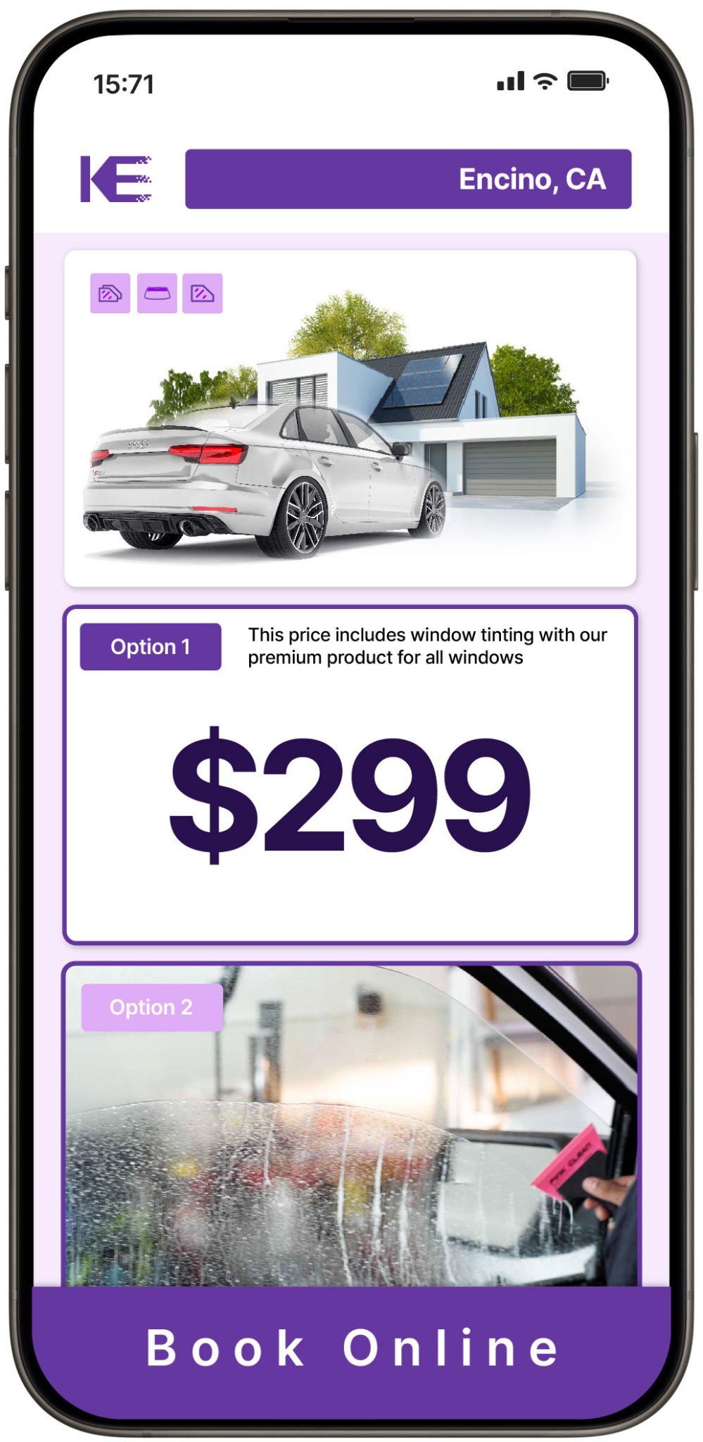 View Competitive Window Tinting Prices in Encino, California