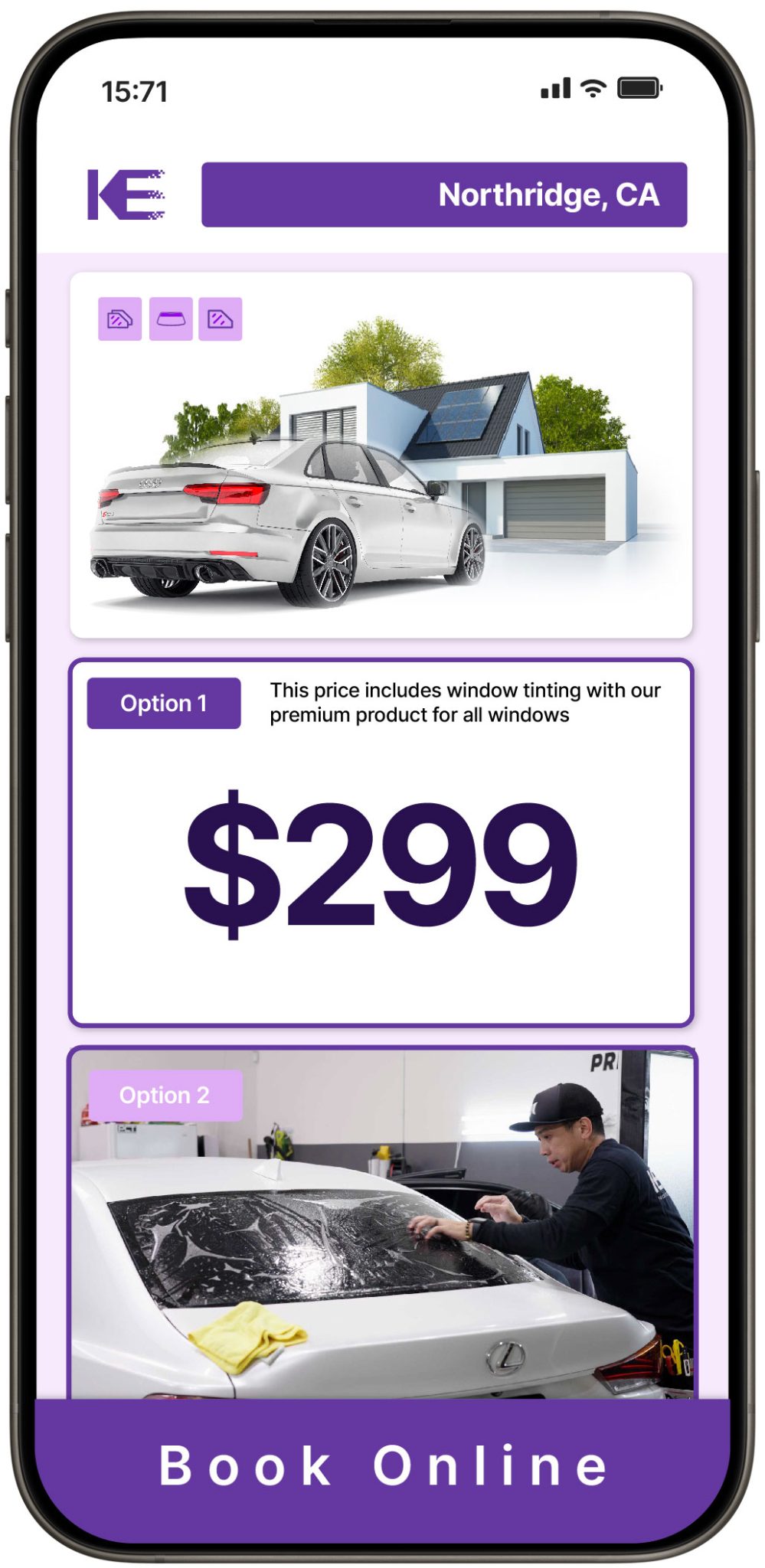 View Competitive Window Tinting Prices in Northridge, California