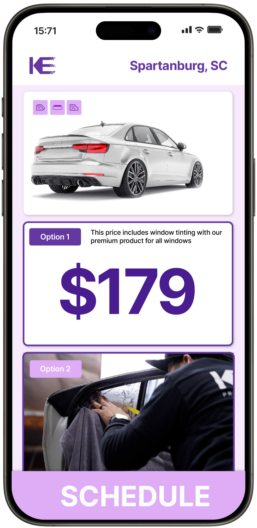 Car Window Tinting Spartanburg | Professional Tinting from $139