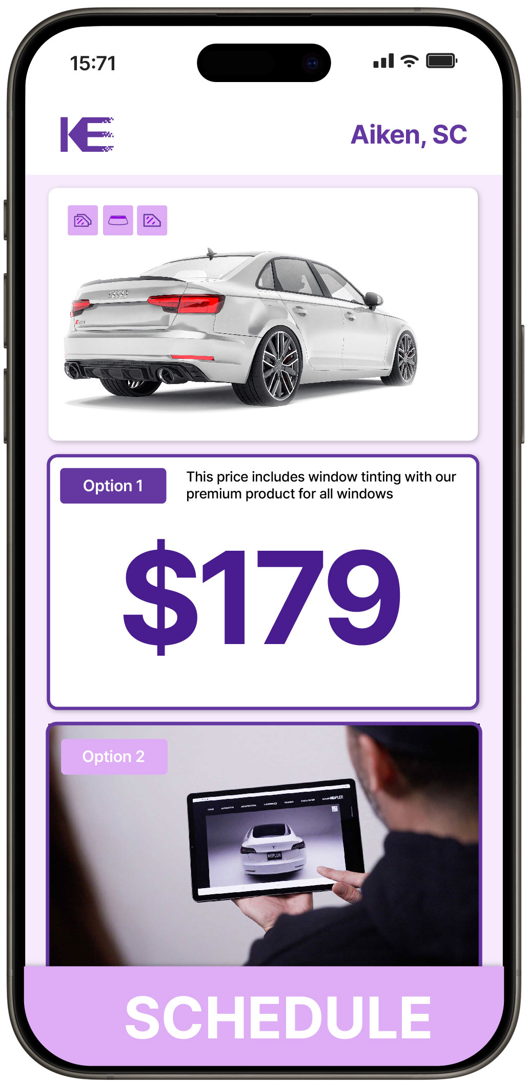 View Reasonable Car Window Tinting Prices in Aiken, South Carolina