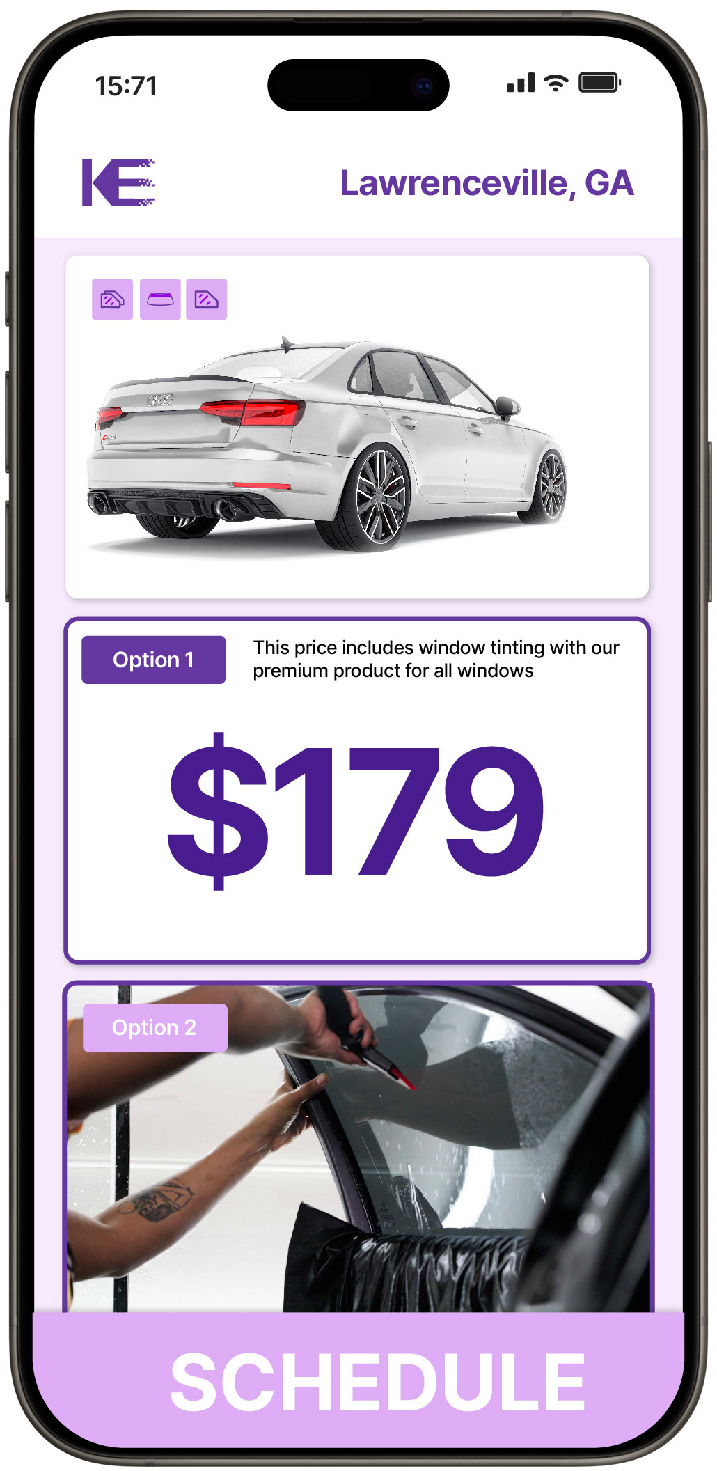 Car Window Tinting Lawrenceville | Professional Tinting from $139