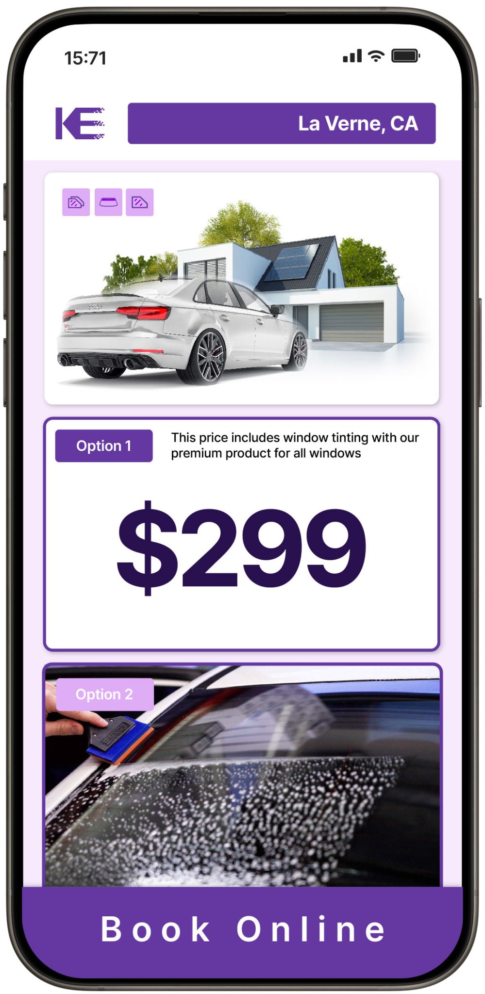 View Competitive Window Tinting Prices in La Verne, California