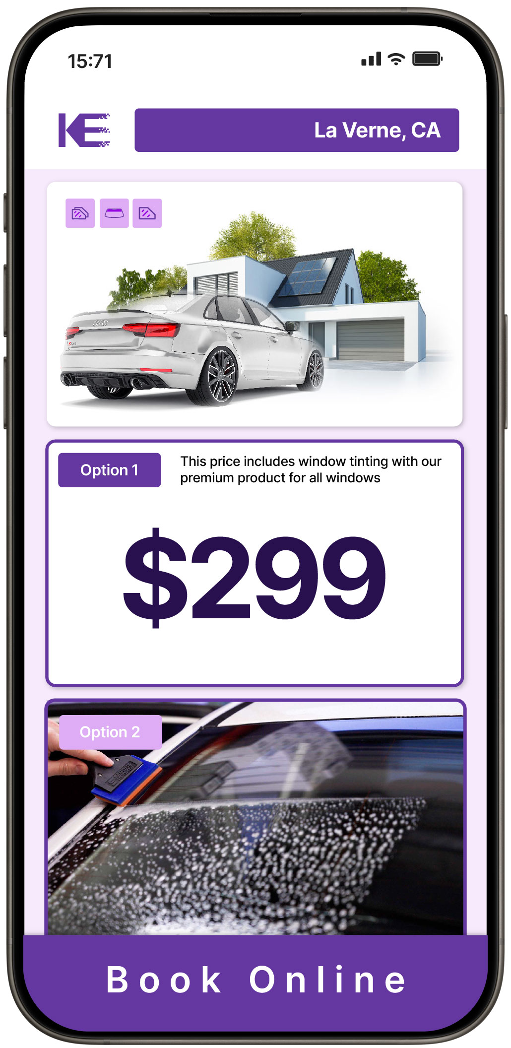 View Affordable Tesla Window Tinting Costs in Selma, California