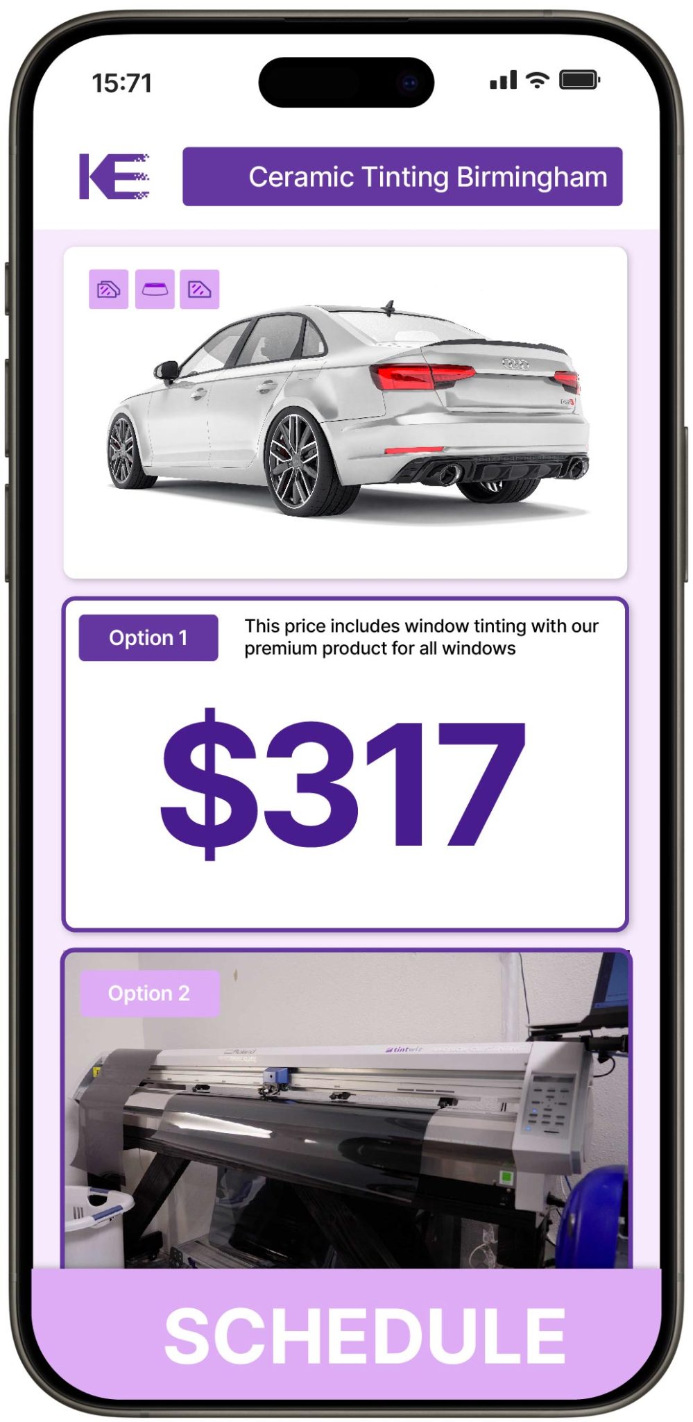 View Affordable Ceramic Window Tinting Prices in Birmingham, Alabama