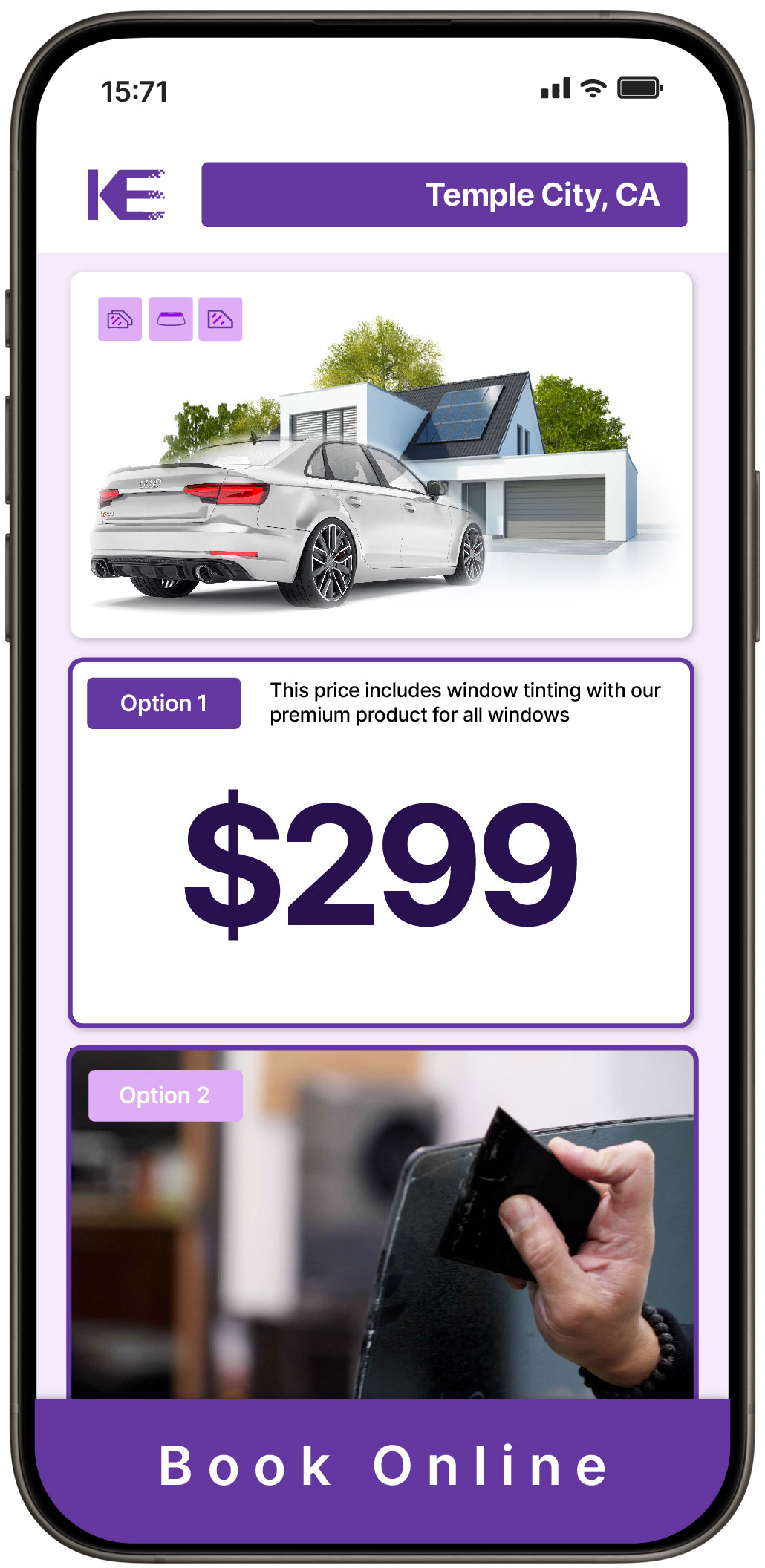 View Affordable Tesla Window Tinting Prices in Pleasant Hill, California