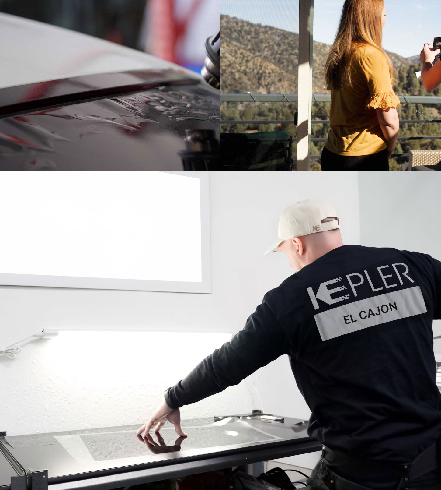 Window Tinting Specialist Cutting Film in El Cajon, California