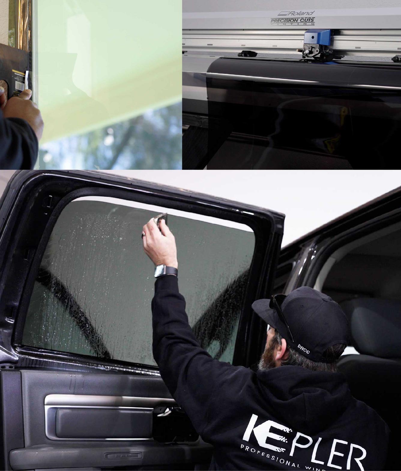 Kepler Window Tinting Specialists at Work in Encinitas, California