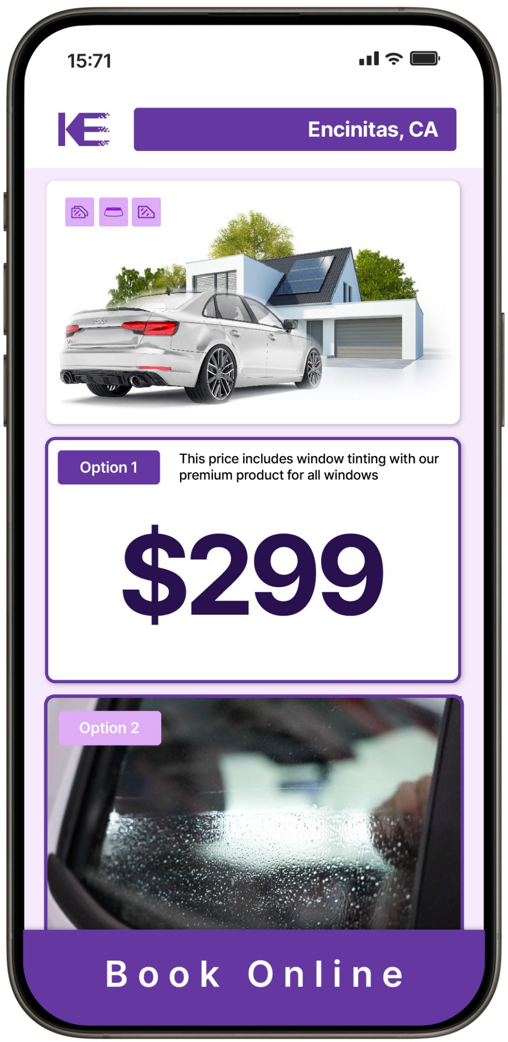 View Competitive Window Tinting Prices in Encinitas, California