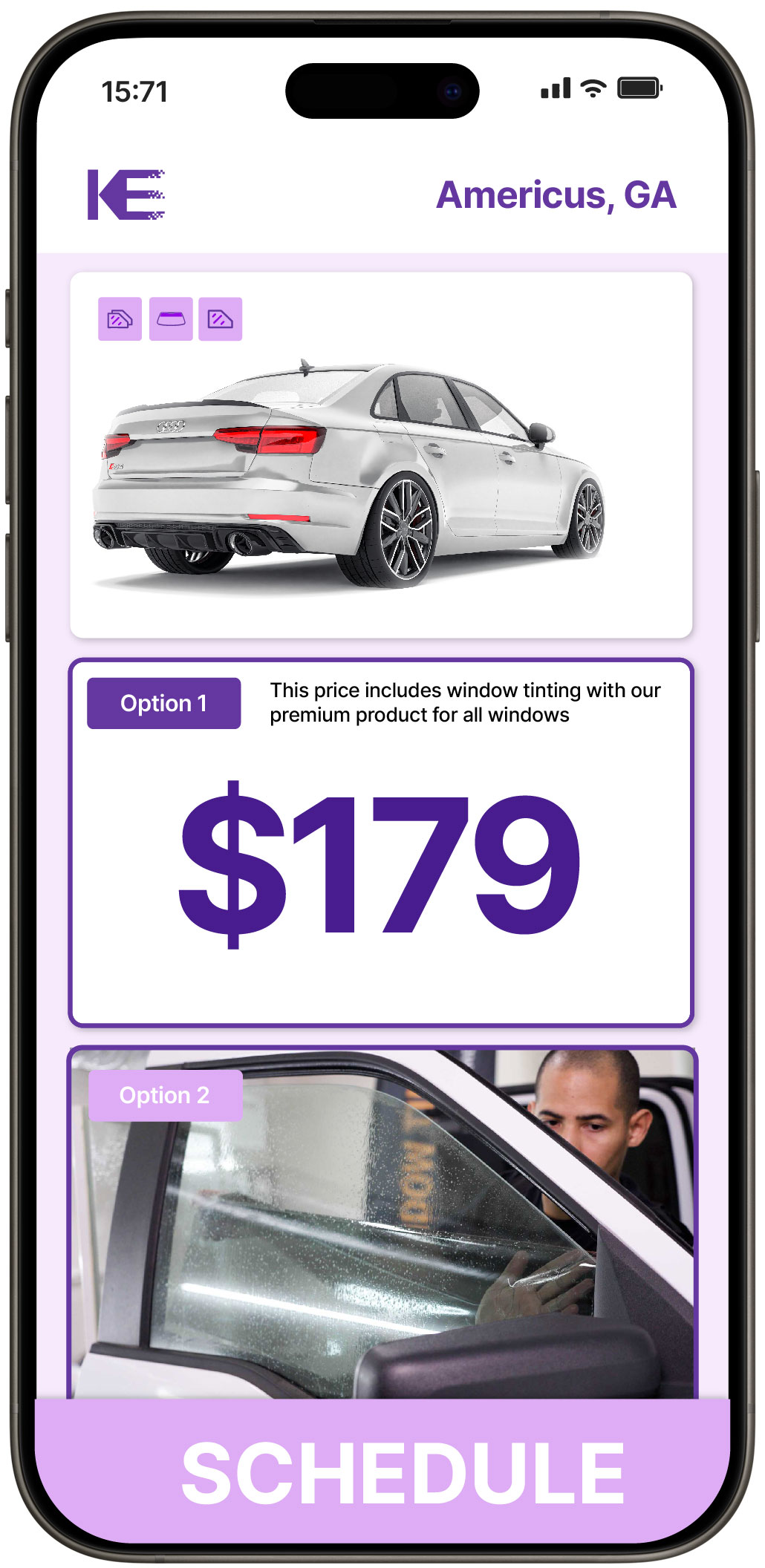 View Reasonable Car Window Tinting Prices in Americus, Georgia