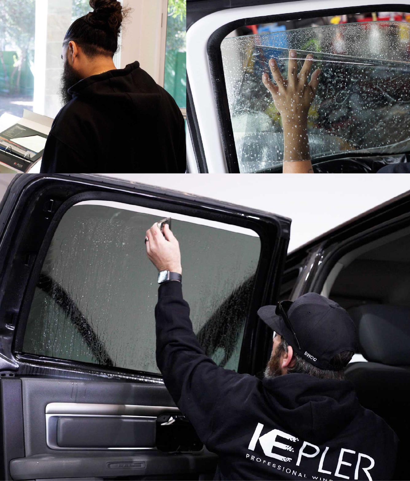 Kepler Window Tinting Specialists at Work in La Jolla, California